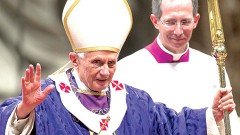 El Papa Benedicto XVI encabezó ayer la misa del Miércoles de Ceniza, en la Basílica de San Pedro.