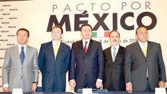 Quienes participan en el Pacto por México decidieron aplazar las negociaciones para principios del mes entrante, debido a las vacaciones.