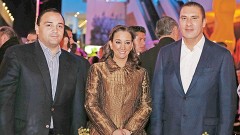 Roberto Borge Angulo, Claudia Ruiz Massieu y Rafael Moreno Valle.