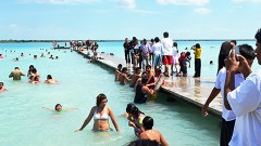 Touroperadoras nacionales promueven los lugares turísticos de Bacalar.