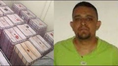 Samuel Díaz Benítez, quien contaba “a la mano” con un millón de pesos reservado para sobornar a la policía.