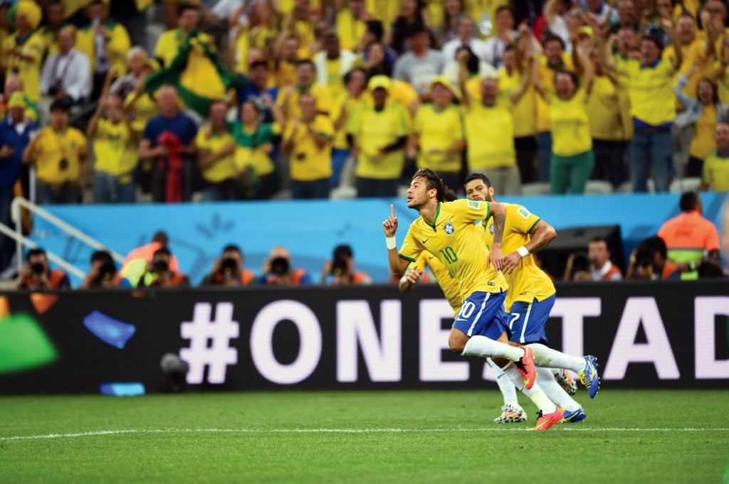 Las ocho selecciones ya están entre los primeros sitios de la Copa del Mundo y de entre ellos surgirá el campeón. En la gráfica, Neymar celebra un gol anotado a Croacia. (Foto: Getty Images)