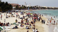 A una semana de haber comenzado la temporada alta de vacaciones de verano, Cancún y la Riviera Maya alcanzaron índices de ocupación por encima del 90 por ciento.