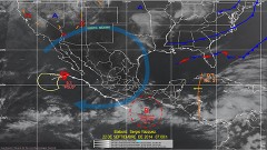 Se anuncia la onda tropical 31 que llevará lluvias a la península de Yucatán.