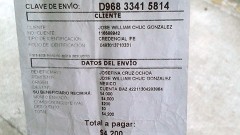 Francisco Chuc fue presionado mediante llamadas y mensajes de texto, para que depositara 4 mil pesos a una persona en Guadalajara, Jalisco.