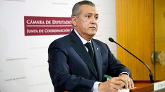 Manlio Fabio Beltrones, presidente de la Junta de Coordinación Política (Jucopo) de la Cámara de Diputados