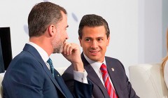 Enrique Peña Nieto participó junto con el rey Felipe VI en el Encuentro Empresarial México-España.