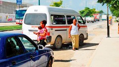 En este municipio sancionaron a cinco unidades de servicio de transporte público, al tener exceso de pasajeros en sus unidades.