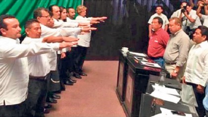 La designación del Concejo Municipal de Puerto Morelos se aprobó con más de las dos terceras partes de la XIV Legislatura.
