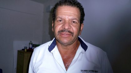 Salomón Alfonso Muñoz, secretario del Trabajo del Sindicato de Taxistas “Andrés Quintana Roo”.