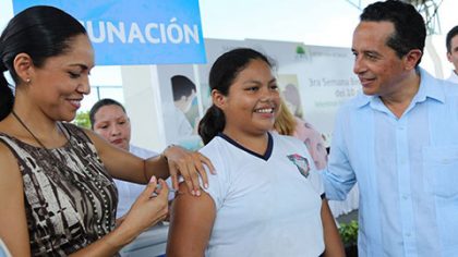Necesitamos hombres y mujeres del mañana, sanos de cuerpo y alma, para tener una sociedad más sana, incluyente, solidaria y confiable, afirmó el gobernador Carlos Joaquín.