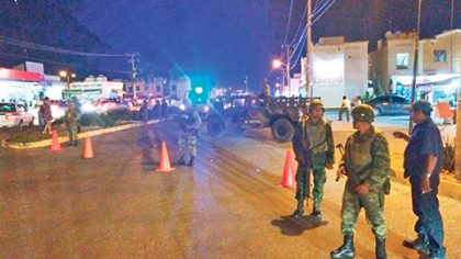 Una gran movilización policiaca se generó ayer por una falsa alarma en el fraccionamiento Villas Otoch Paraíso.