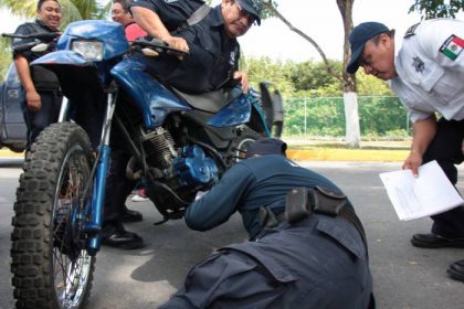 La fiscalía teme que cuatro de las cinco motos que se roban en Cancún, estén relacionadas con delitos de alto impacto.