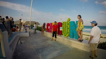 Cancún se posiciona cada año como uno de los tres destinos favoritos a nivel nacional.