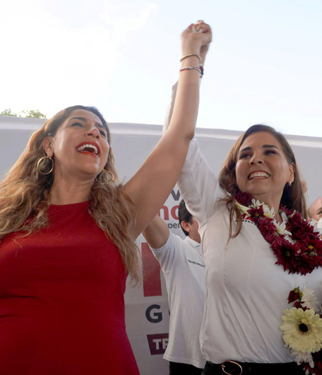 Marybel Villegas Coordinadora De Campa A De Mara Presume Ventajas