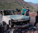 Encuentran 7 cuerpos en tres vehículos abandonados en Tonalá