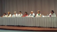 El INE organizó en el Cancún Center la presentación de los candidatos a diputados federales por el distrito 3, con el tema “Voto razonado… ¿quiénes te quieren representar?