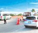 Congestionamiento por desvío vial de Playa del Carmen a zona hotelera