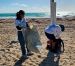 Jóvenes realizan limpieza en playas de Isla Blanca