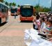 Inicia modernización del transporte público en Cancún con 100 autobuses