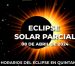 La población podrá observar el eclipse solar parcial en el estado