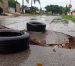 Las lluvias dejan más baches en carpeta asfáltica, en Benito Juárez