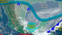 Continuarán las lluvias y bajas temperaturas por el frente frío 10